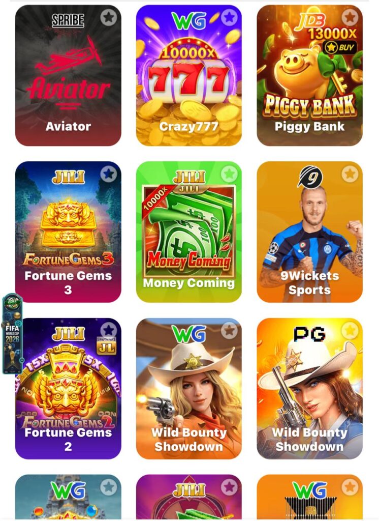 Game interface